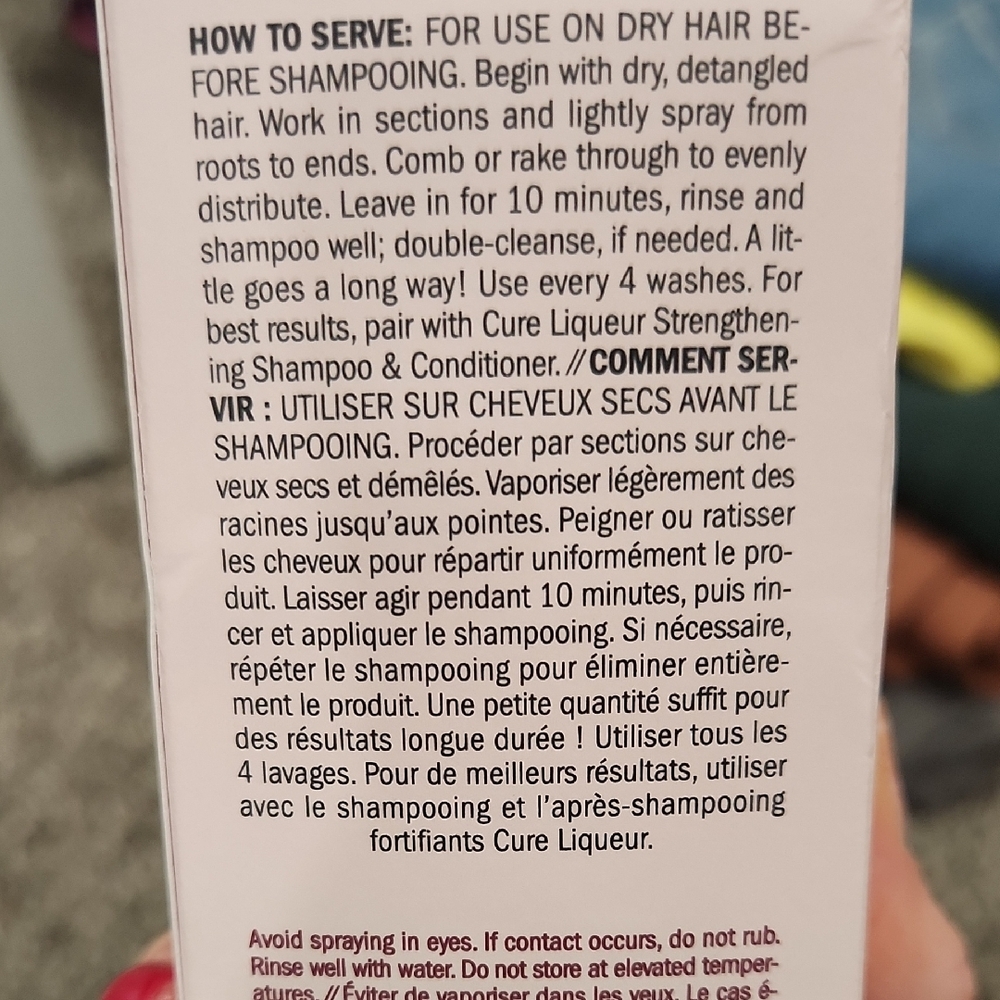 Drybar Cure Liqueur Pre-Shampoo Oil - White and Pink Packaging - Picture 5 of 6